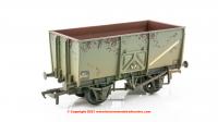 37-425B Bachmann 16 Ton Steel Slope-Sided Mineral Wagon BR Grey (Early) - Weathered - Era 4